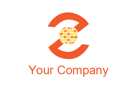 letter z globe logo