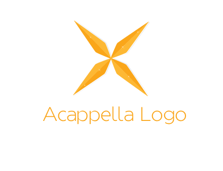 abstract letter X logo