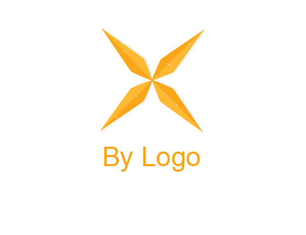 abstract letter X logo