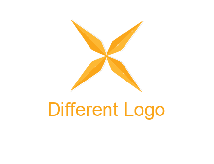 abstract letter X logo