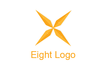 abstract letter X logo