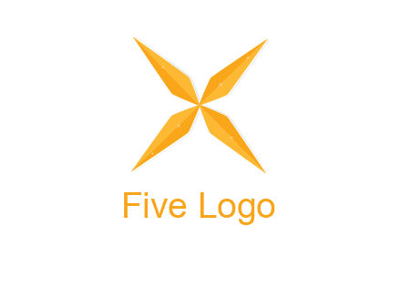 abstract letter X logo