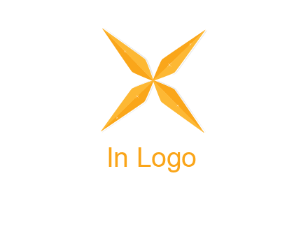 abstract letter X logo