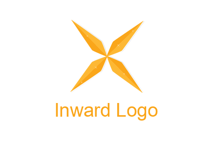 abstract letter X logo