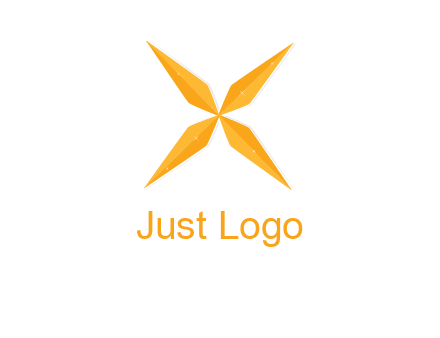 abstract letter X logo