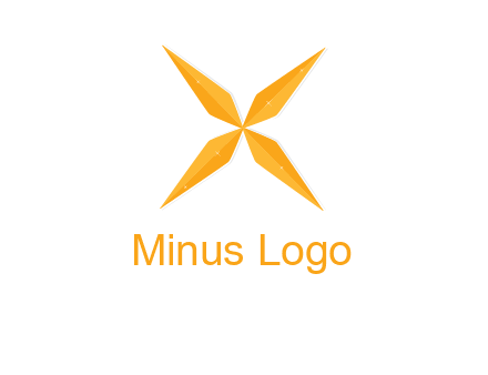 abstract letter X logo