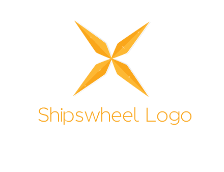abstract letter X logo