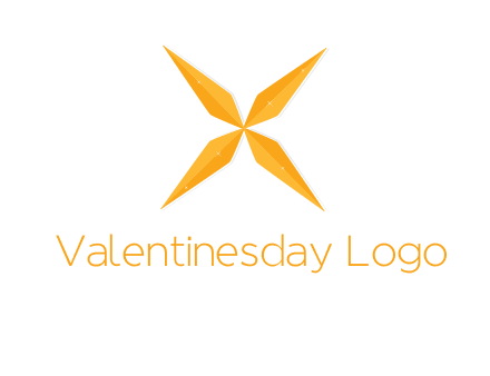 abstract letter X logo