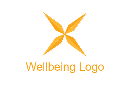 abstract letter X logo