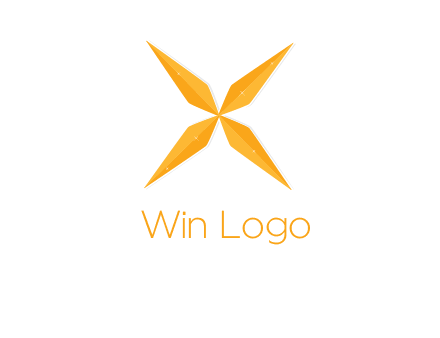abstract letter X logo