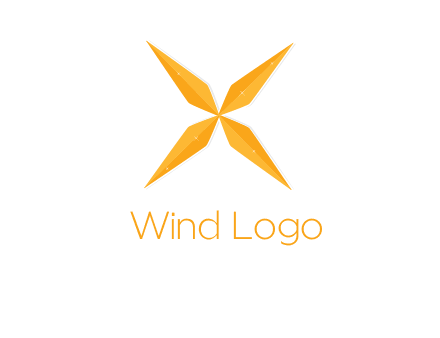 abstract letter X logo