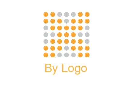 letter x dots logo