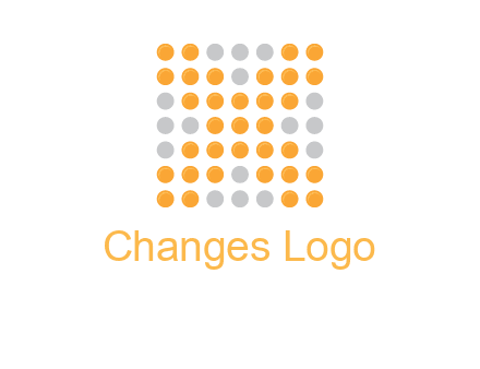 letter x dots logo