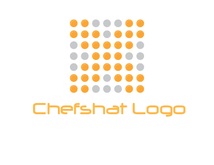 letter x dots logo