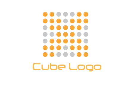 letter x dots logo