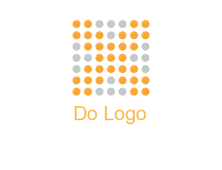 letter x dots logo