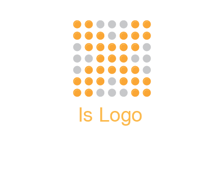 letter x dots logo