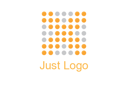 letter x dots logo