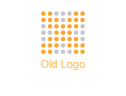 letter x dots logo