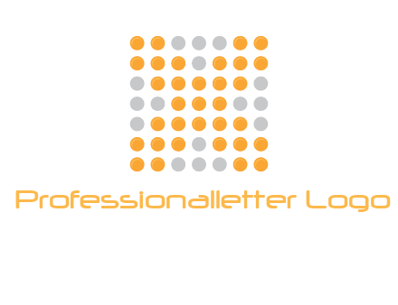 letter x dots logo
