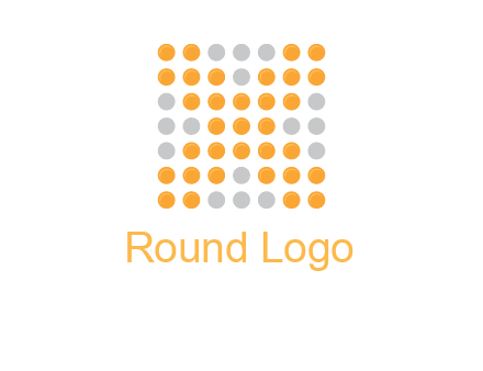 letter x dots logo