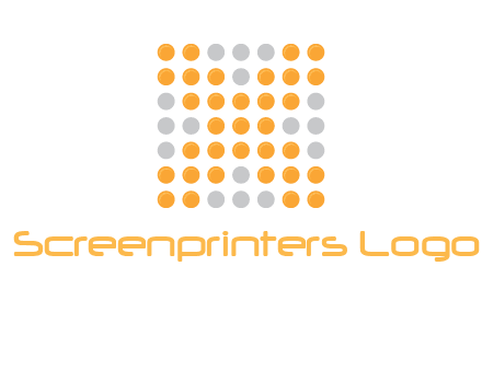 letter x dots logo