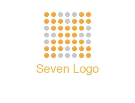 letter x dots logo