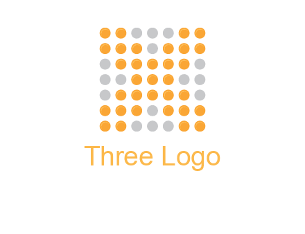letter x dots logo