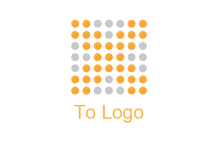 letter x dots logo