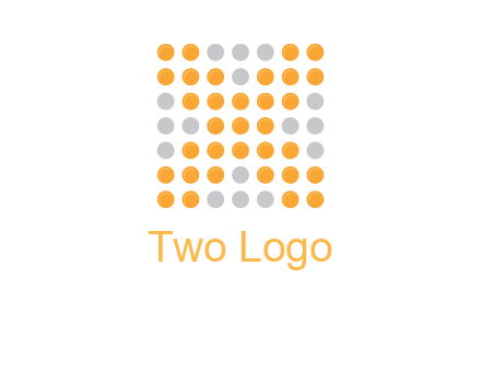 letter x dots logo
