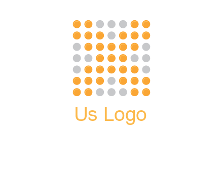 letter x dots logo