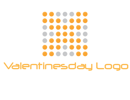 letter x dots logo