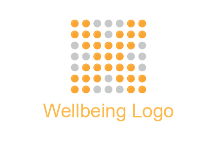 letter x dots logo