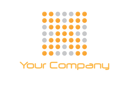 letter x dots logo