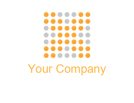 letter x dots logo