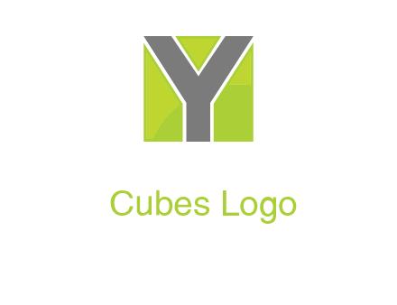 letter y in square logo