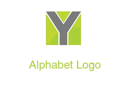 letter y in square logo