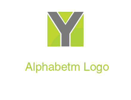 letter y in square logo