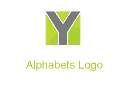 letter y in square logo