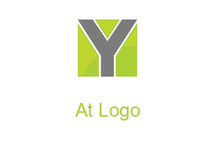 letter y in square logo