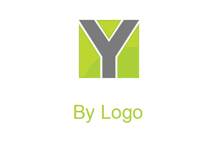 letter y in square logo