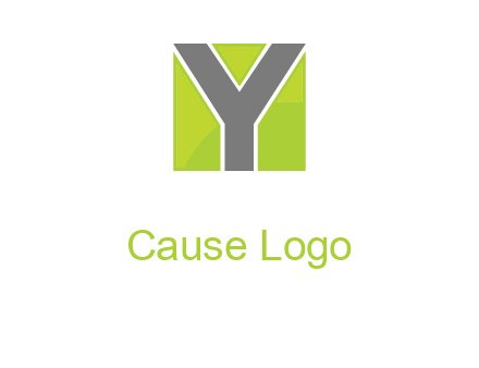 letter y in square logo