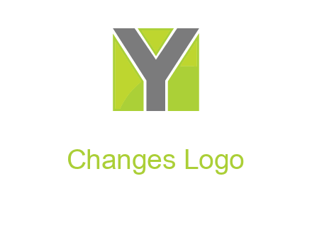 letter y in square logo