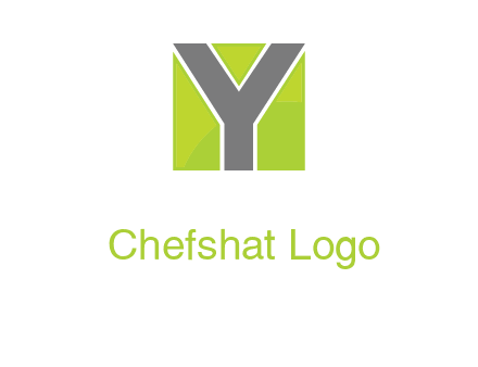 letter y in square logo