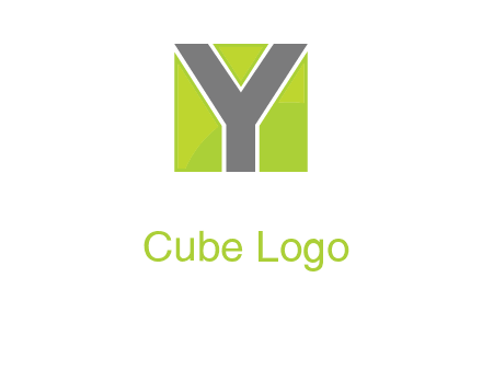 letter y in square logo