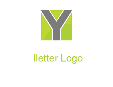 letter y in square logo