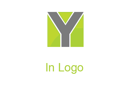 letter y in square logo
