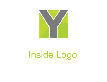letter y in square logo