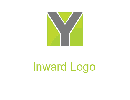 letter y in square logo