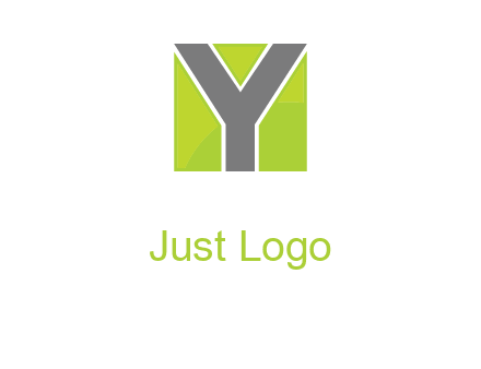 letter y in square logo